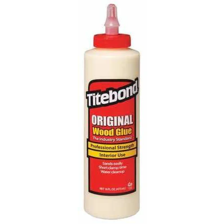 TITEBOND Wood Glue, 16 oz, Yellow, Fast Set Up