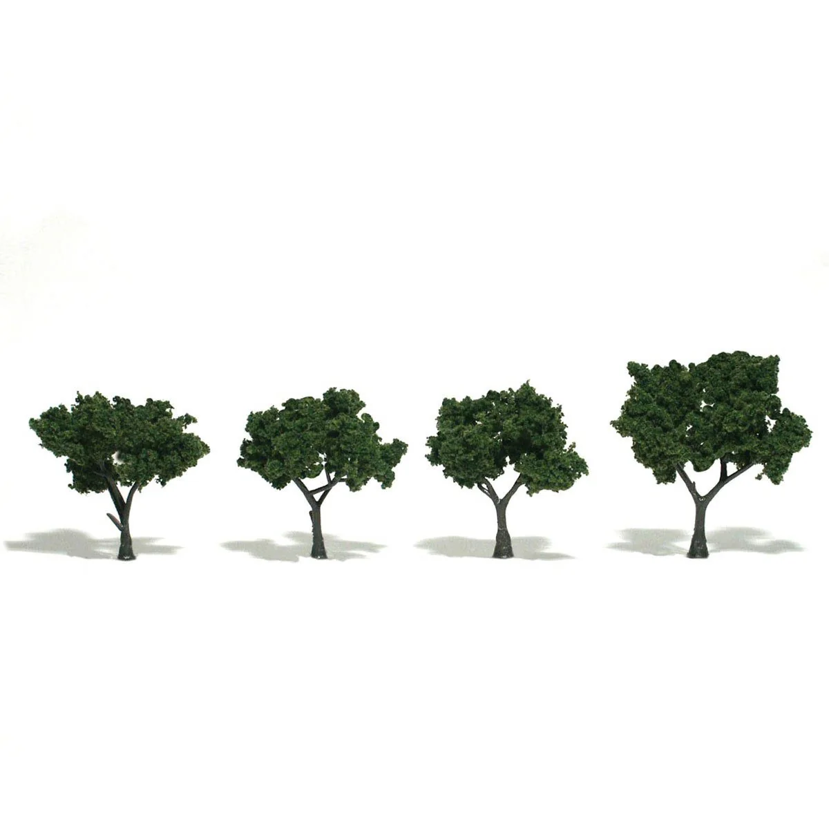 TR1504 Ready-Made Tree, Medium Green 2-3" (4)