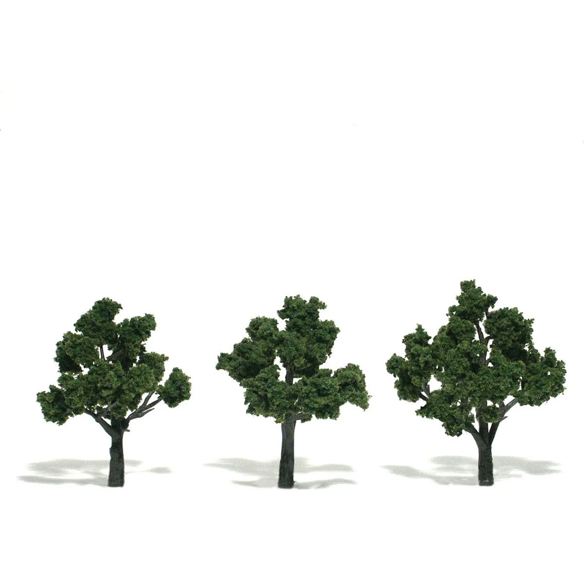TR1507 Ready-Made Tree, Medium Green 3-4" (3)