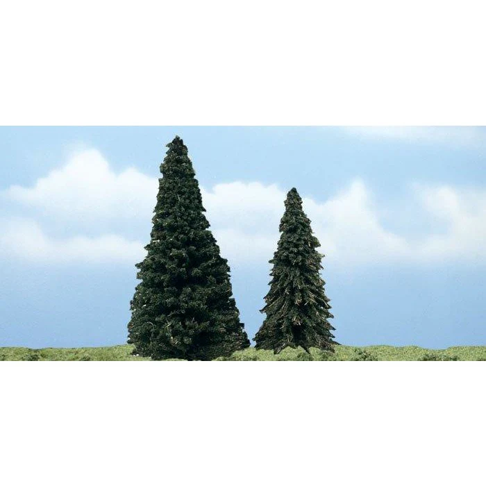 TR1626 Premium Evergreen Tree, 4-5" (2)