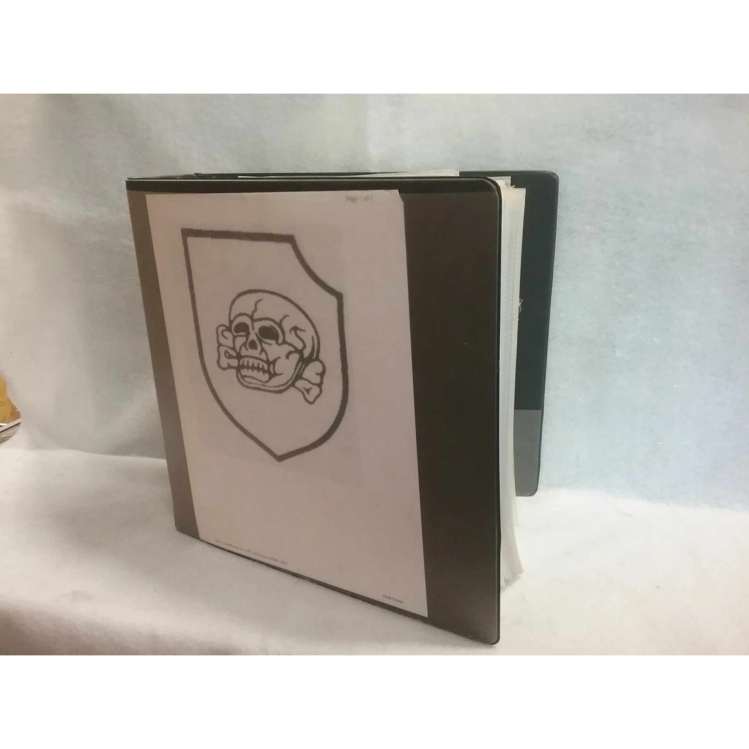 WWll German Military Homemade Reference Manual with pictures and specs